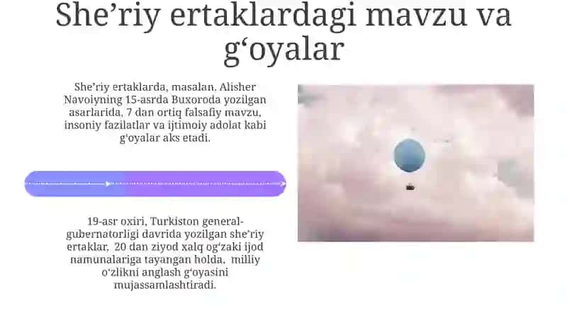 She‘riy va xalq ertaklarining badiiy vositalari 4