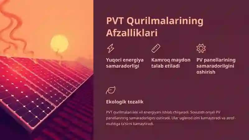 Gibrid Fotovoltaik-Issiqlik Qurilmalari 4