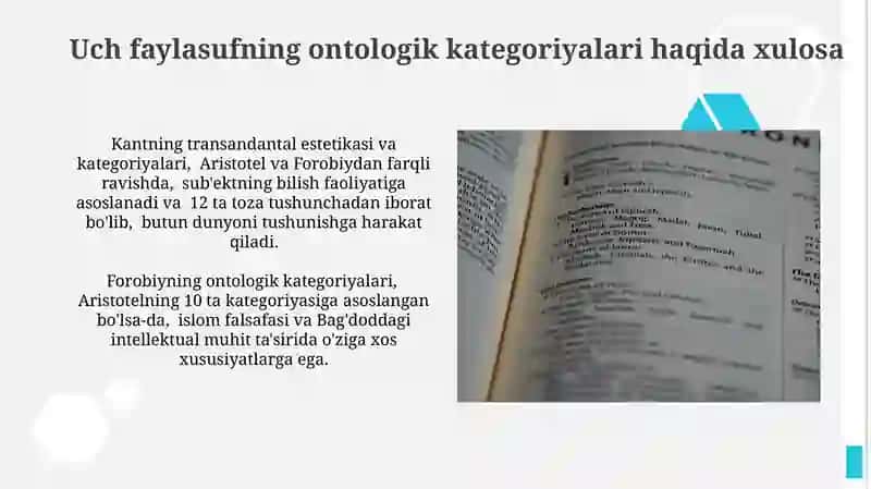 Kantning ontologik kategoriyalari 4