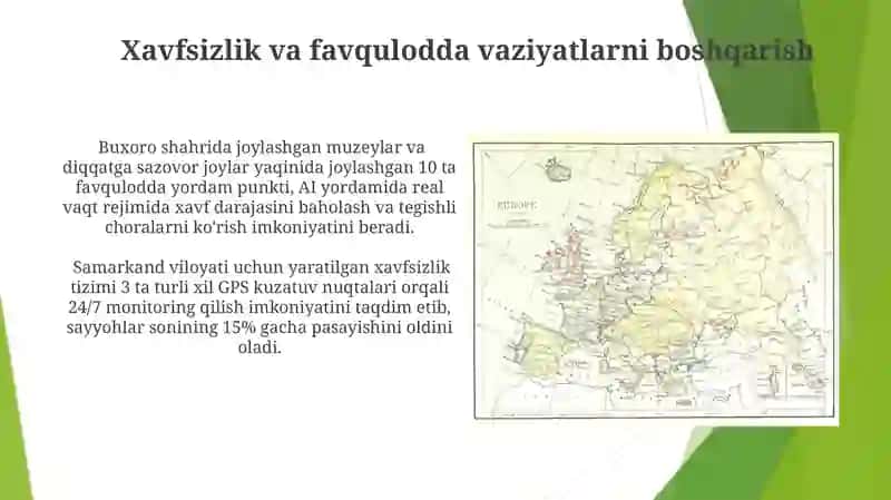 Turistik yo'l xaritasi rejalashtirish 4