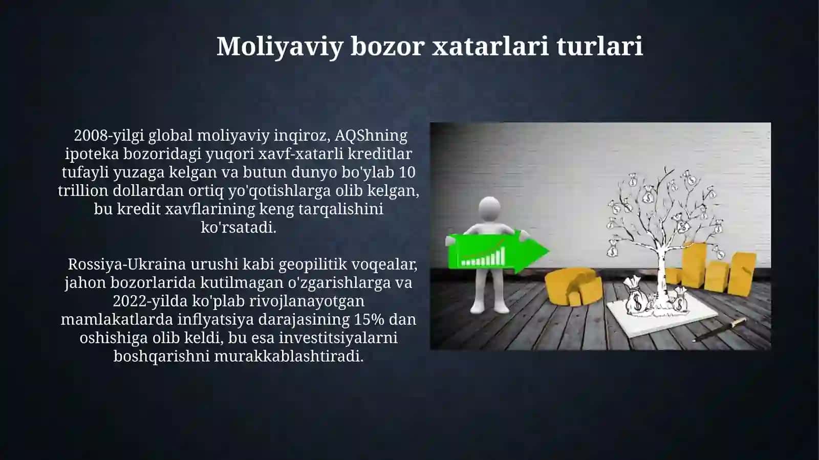 Moliya bozori risklari va ularni boshqarish 4