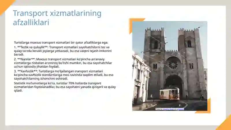Turistlarga maxsus transport xizmatlari 4