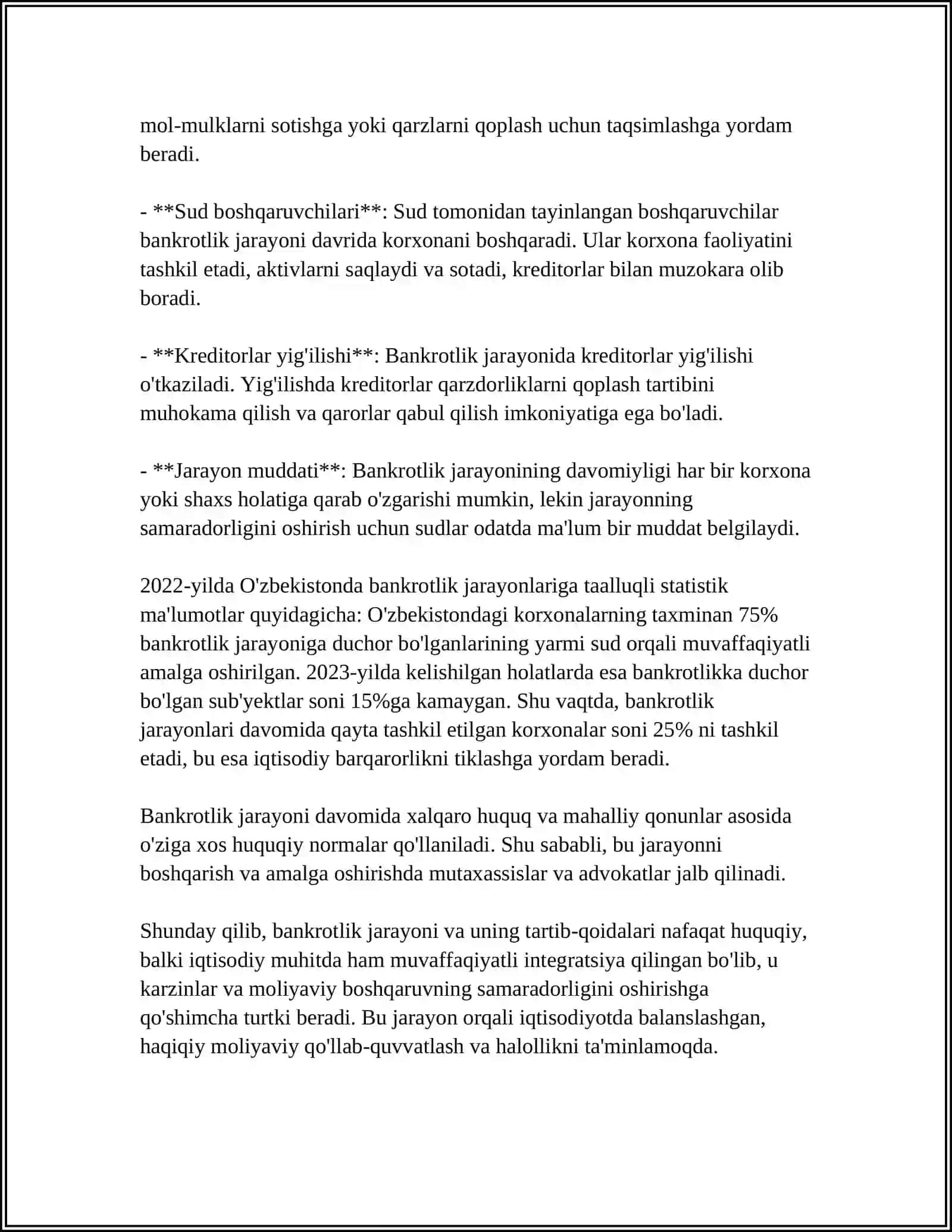 BANKROTLIKNI BASHORTLASH 4