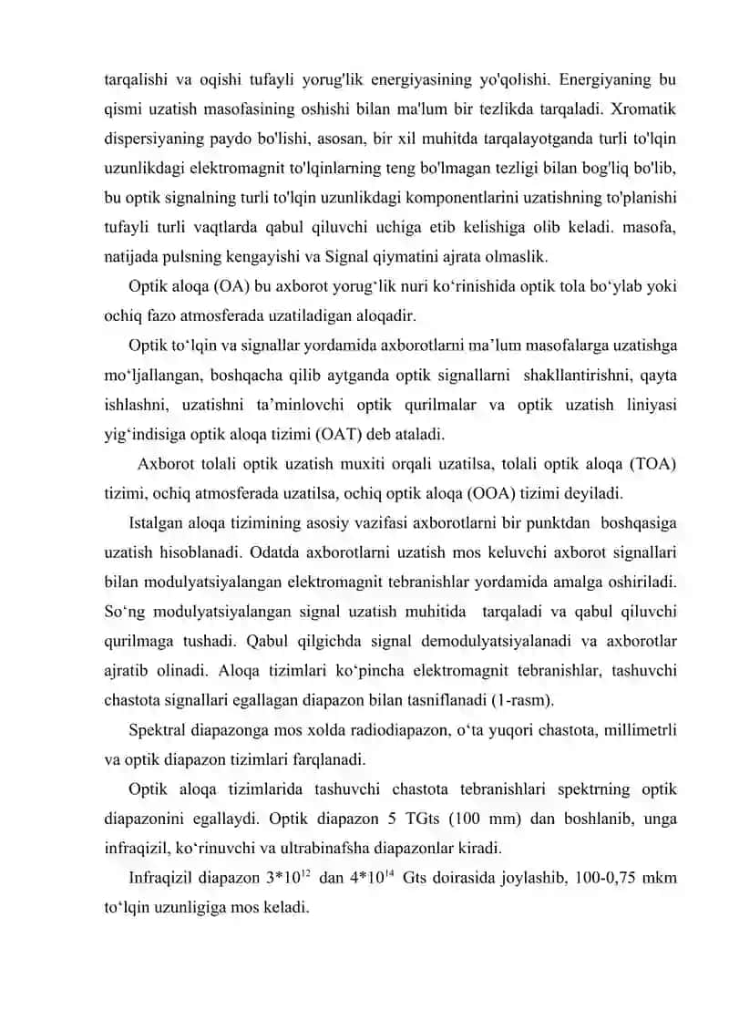 OPTIK SIGNALNI QABUL QILUVCHI MODUL 4