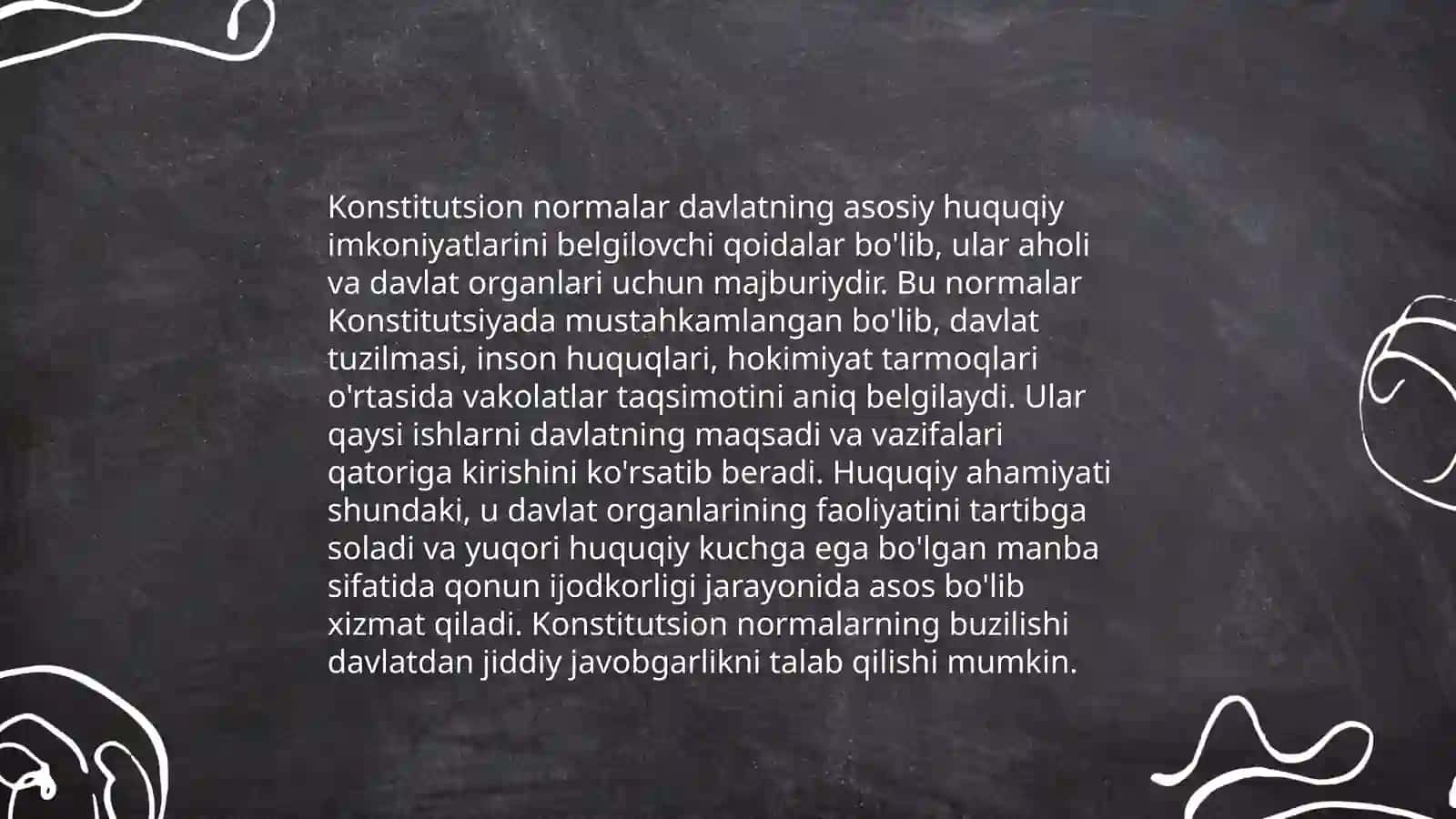 O'zbekiston Respublikasi Konstitutsiyasi 4