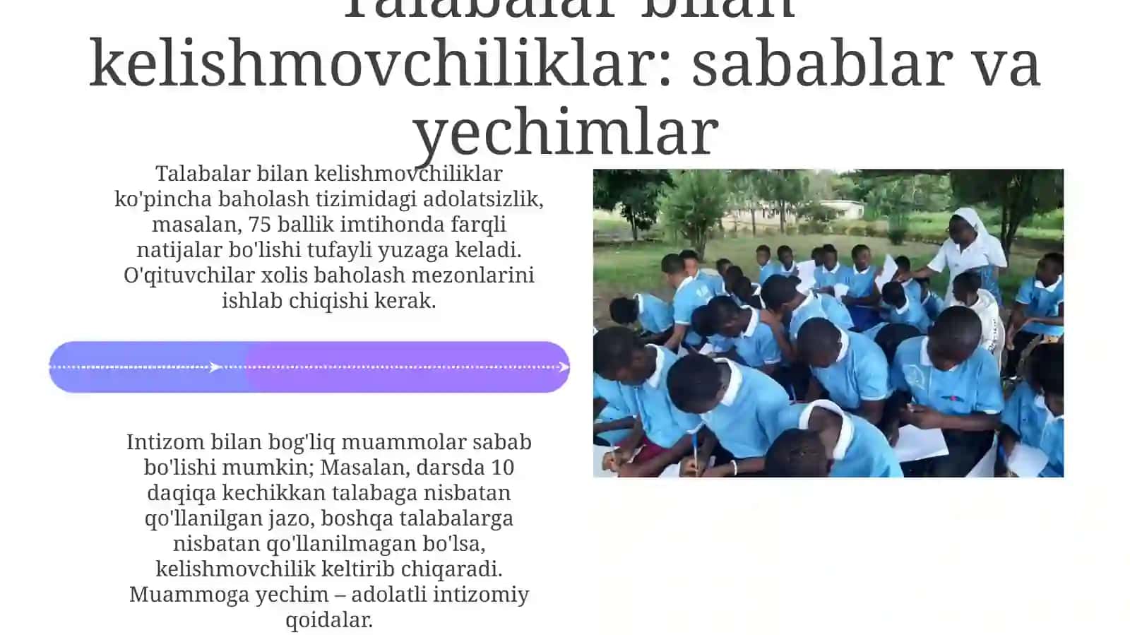 Kelishmovchiliklarning asosiy sabablari va turlari 4