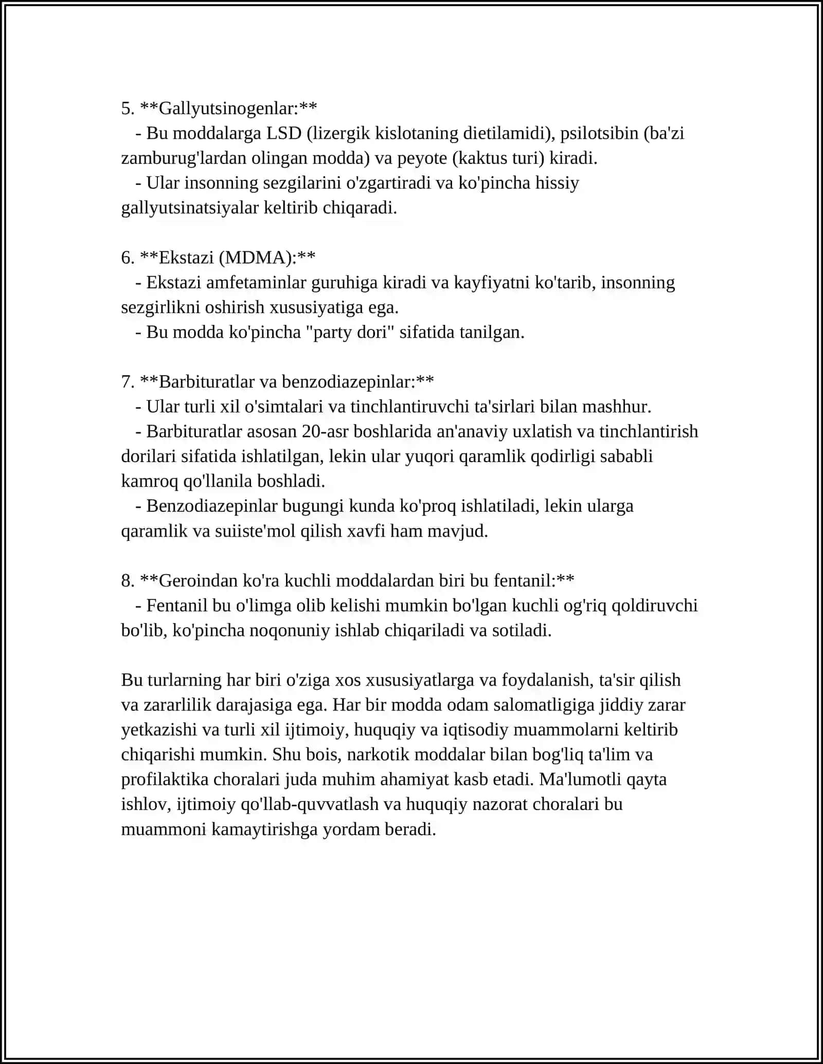 GIYOHVANDLIK VA UNING OQIBATLARI 4