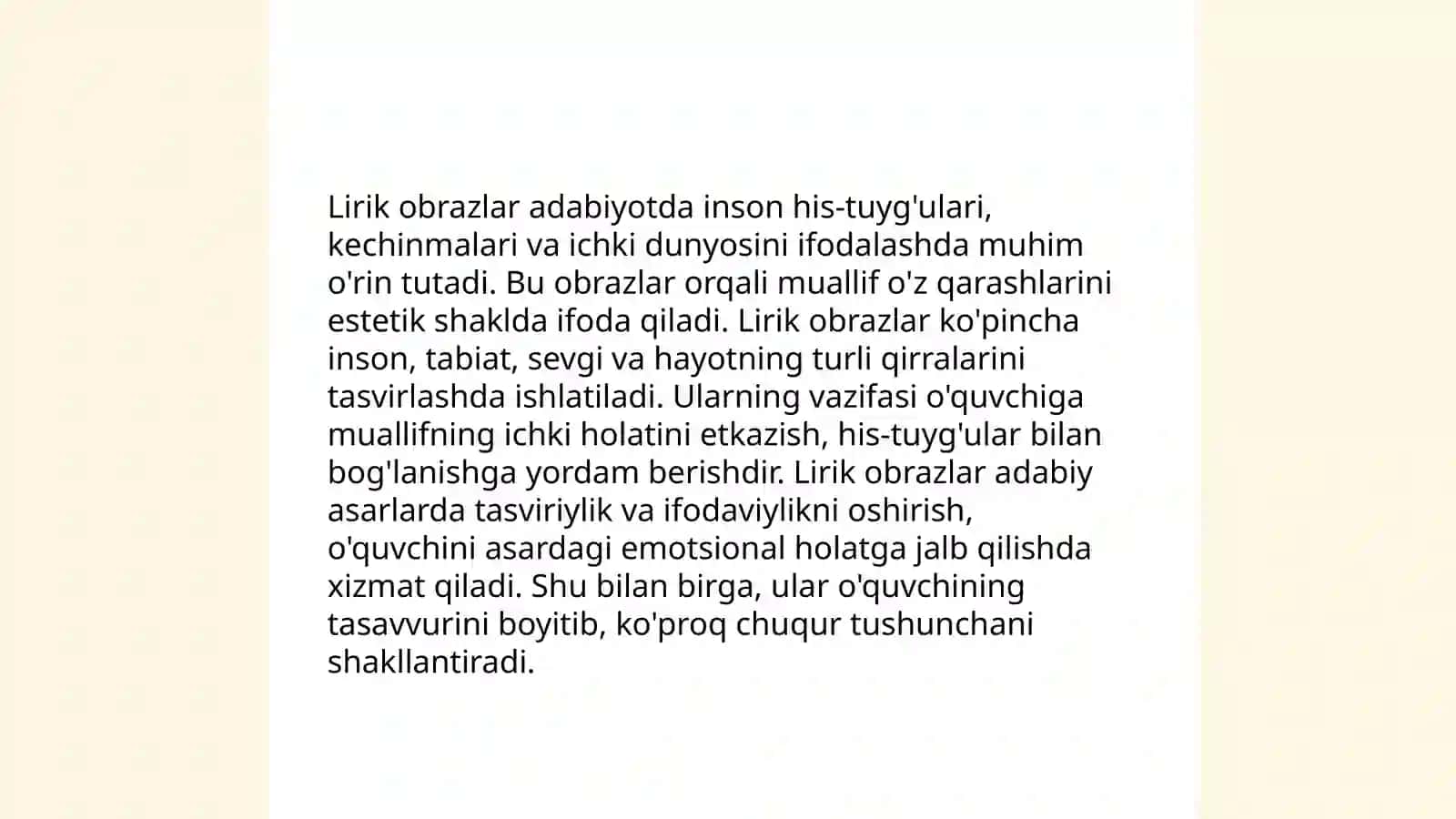 Lirik va liro- epik turdagi asarlarni tahlil qilish 4