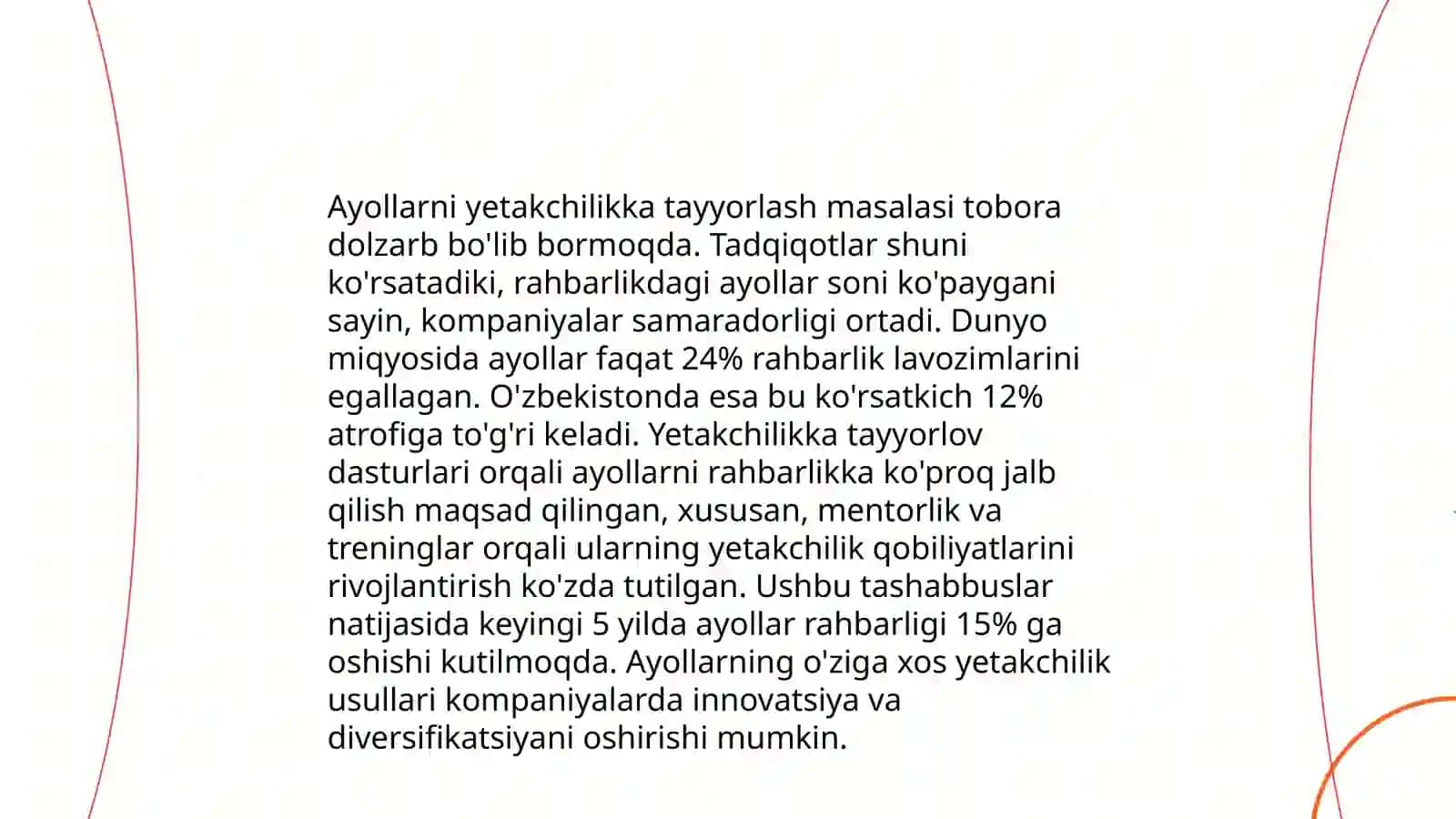 Menejmentning gender jihatlari 4