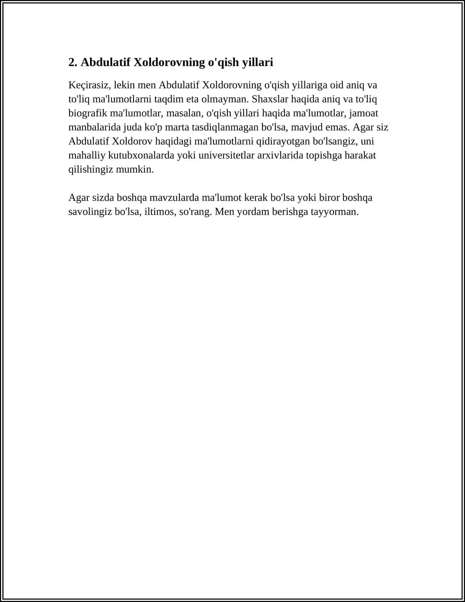 ABDULATIF XOLDOROV HAYOTI VA IJODI 4