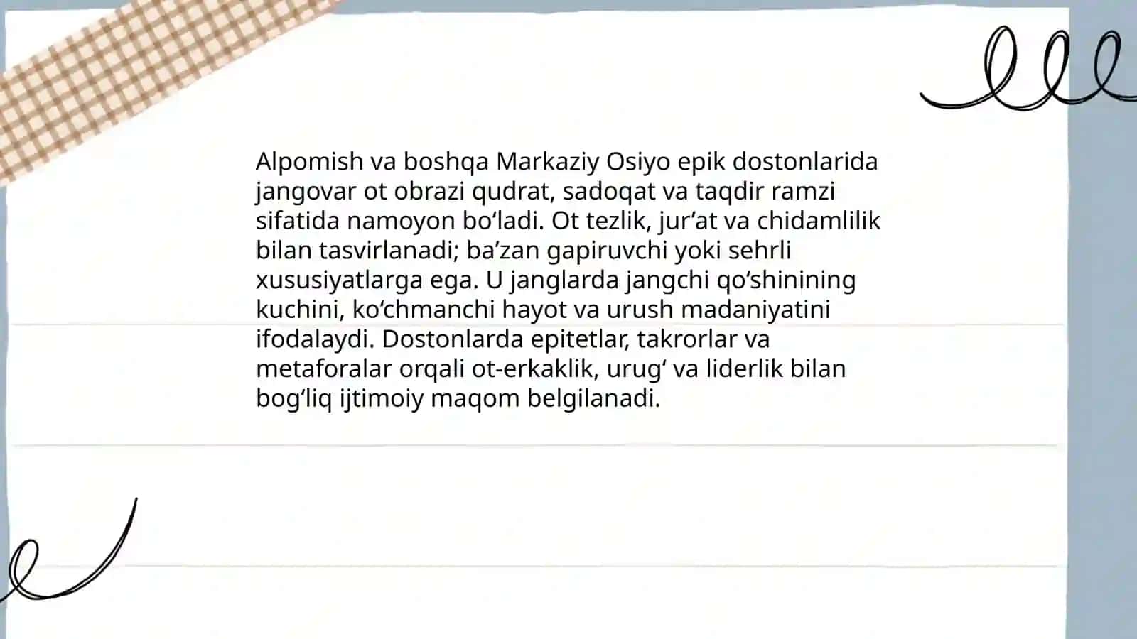 Jangovar ot obrazini tarixiy asoslari va badiiy talqini 4