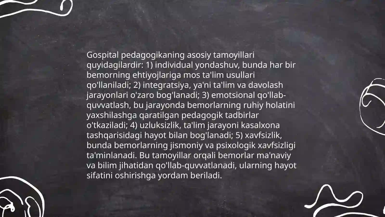 Oʻzbekistonda gospital pedagogikaning rivojlanish tarixi 4