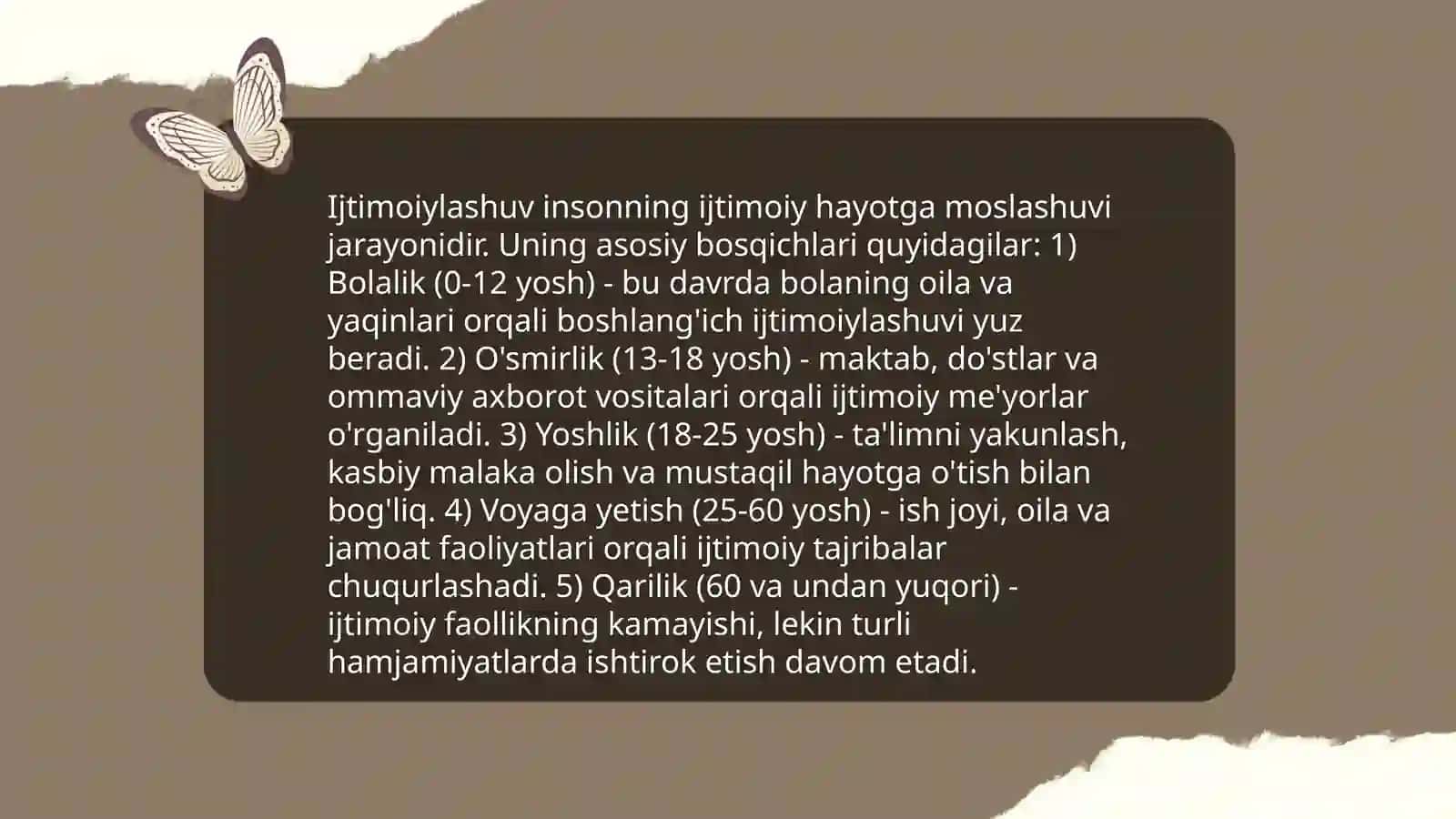 Tarbiya va Ijtimoiy Tarbiya 4