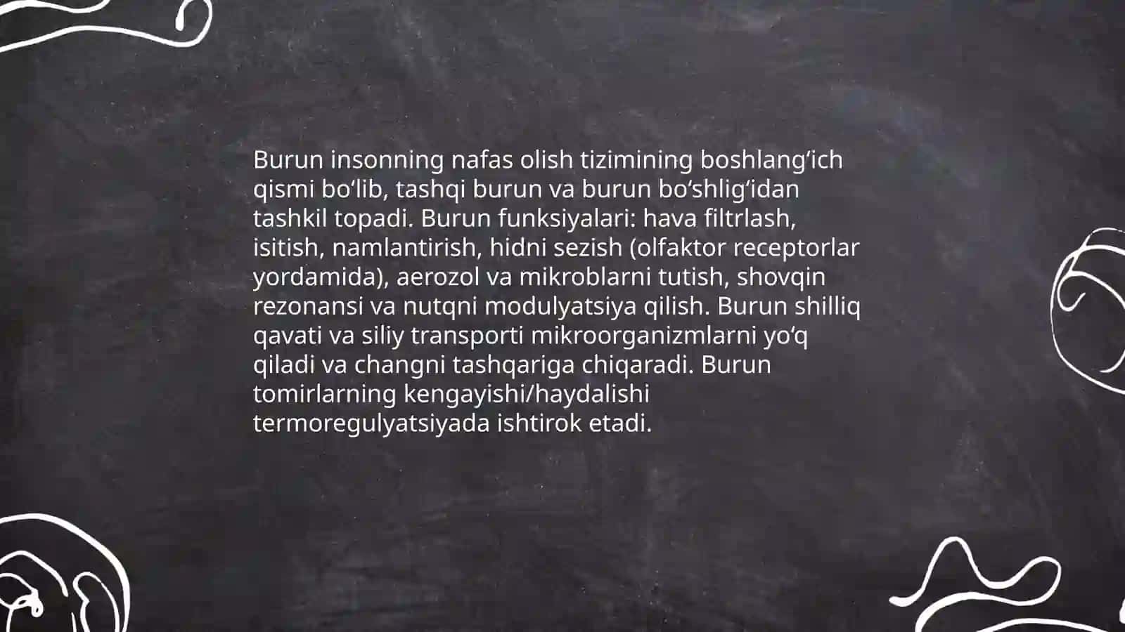 Nafas olish sistemasi 4