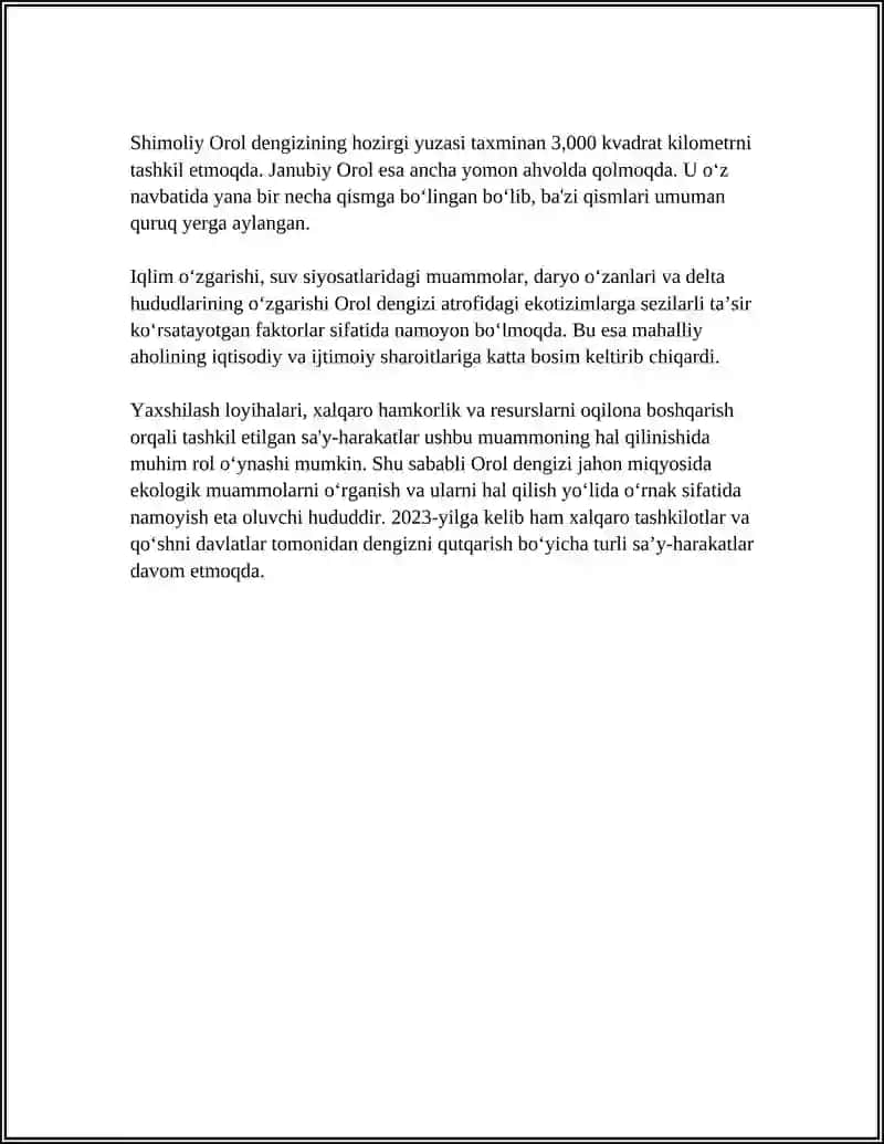 OROL MAYDONINING FIZIK GEOGRAFIK SHAROITLARI 4
