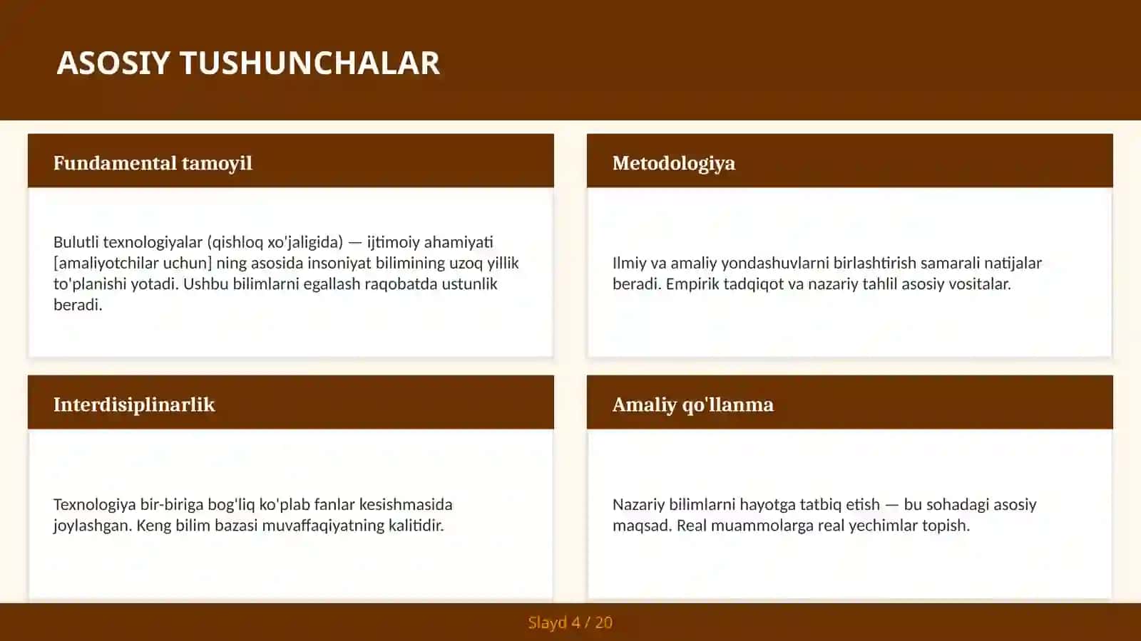 Bulutli texnologiyalar (qishloq xo'jaligida) — ijtimoiy ahamiyati [amaliyotchilar uchun] 4