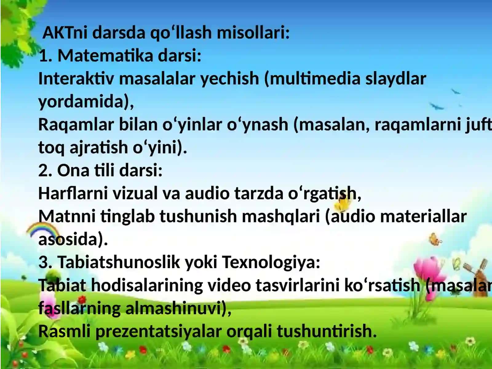 Boshlangʻich sinflarda AKT 4