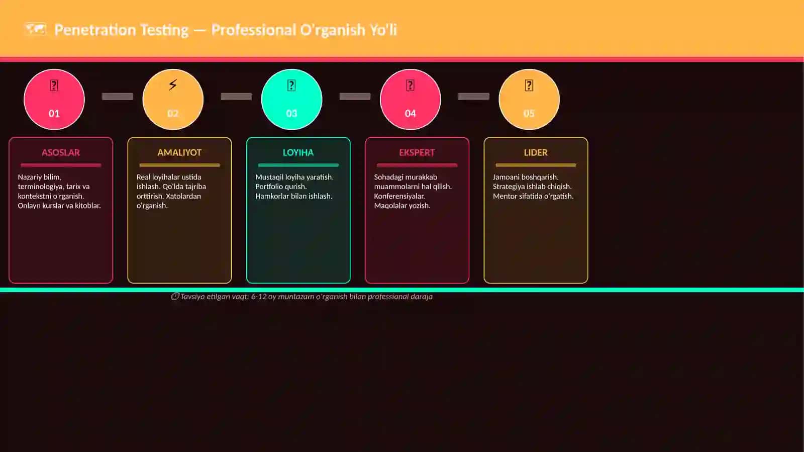 Penetration Testing Mukammal Premium Taqdimot 4