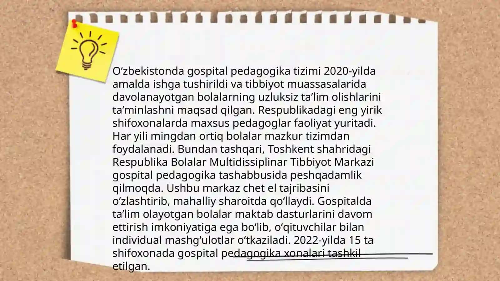 Gospital pedagogikasi tarixi va rivojlanishi 4