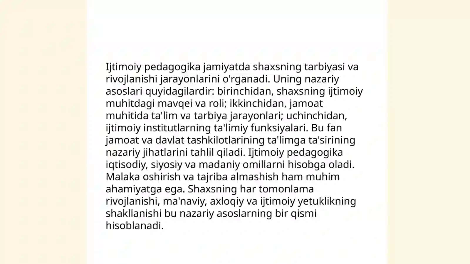 Ijtimoiy pedagogika asoslari 4