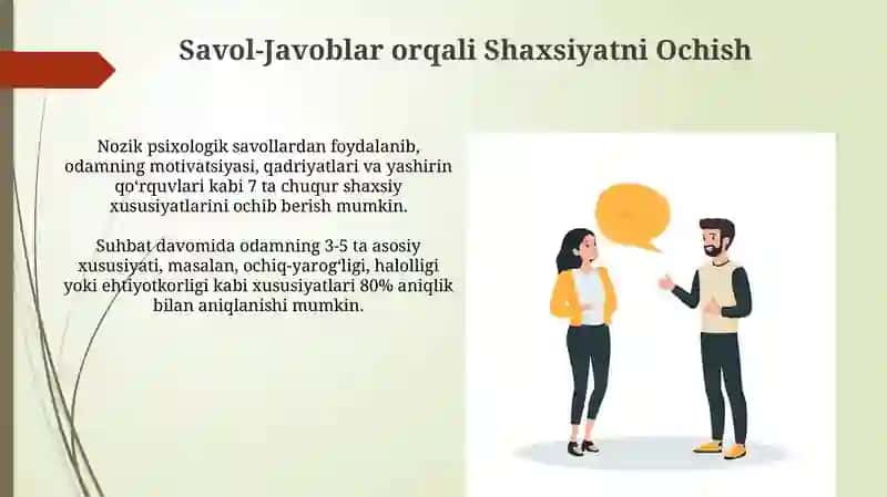 Muloqot va xarakter 4