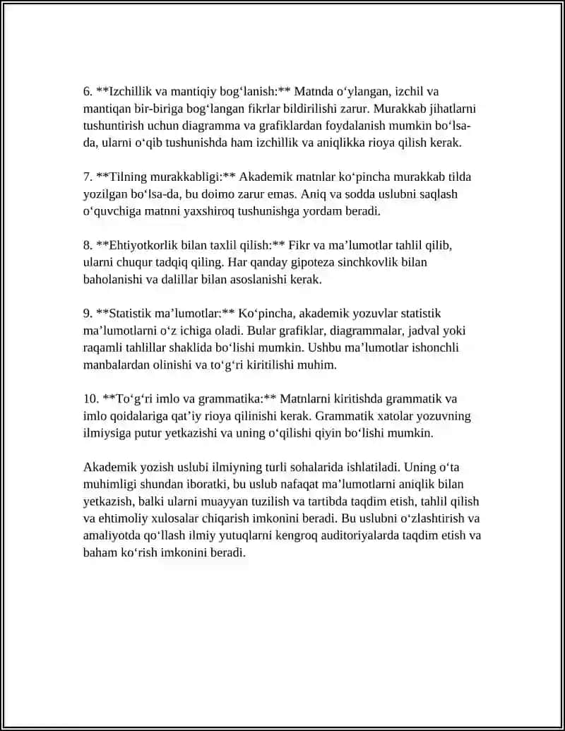 AKADEMIK KOʻNIKMALAR 4