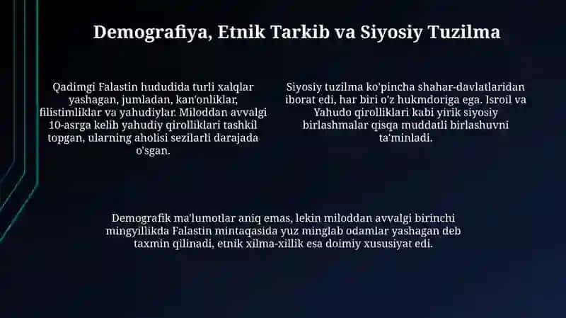 Qadimgi Falastin davlati 4
