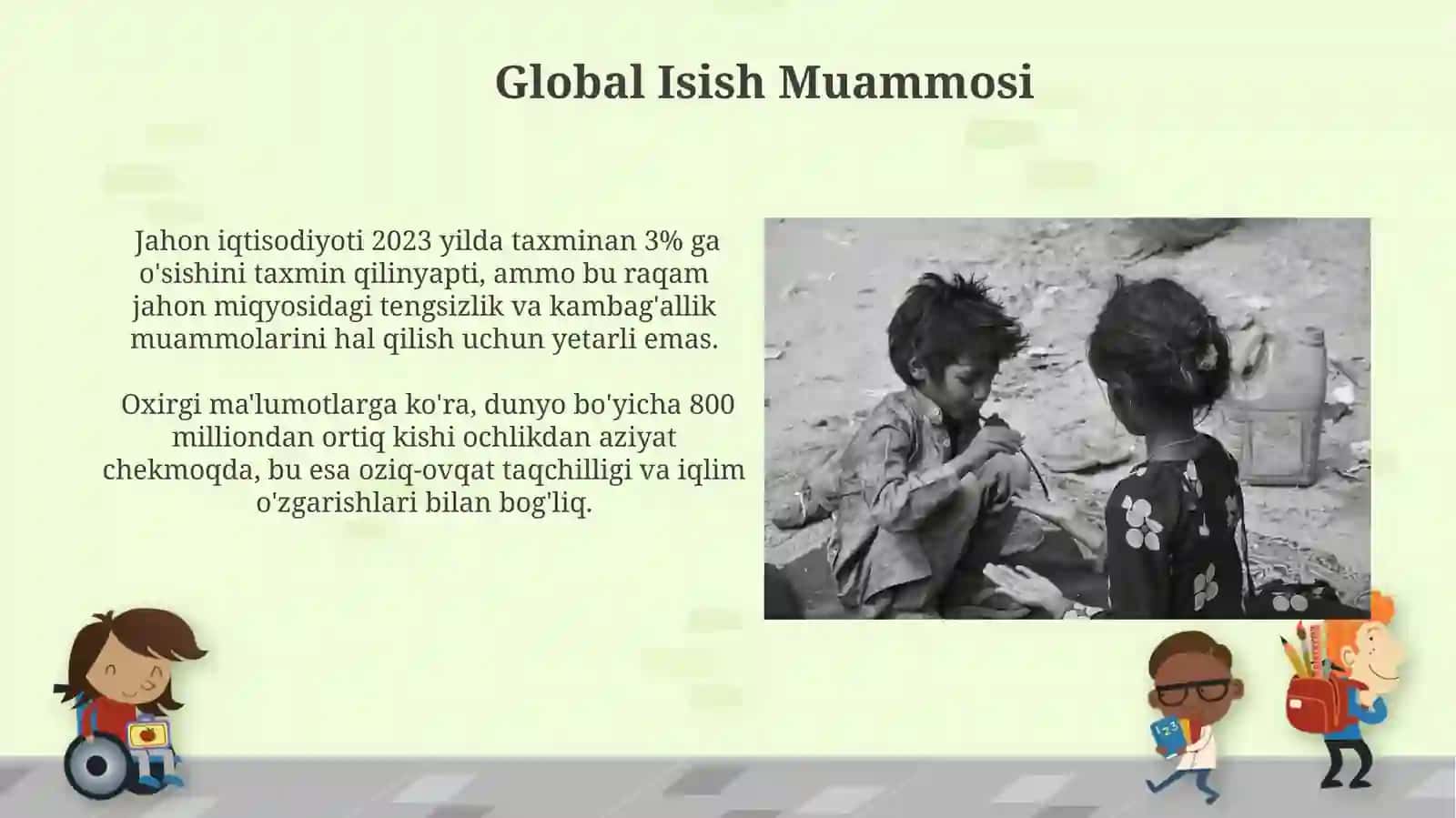 Insoniyatning global muammolari 4
