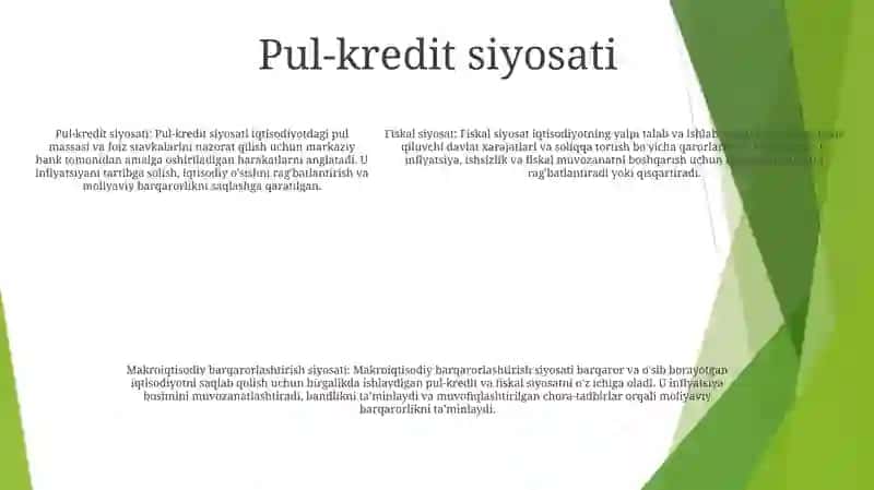 Davlatning Makroiqtisodiy Barqarorlashish Siyosati 4