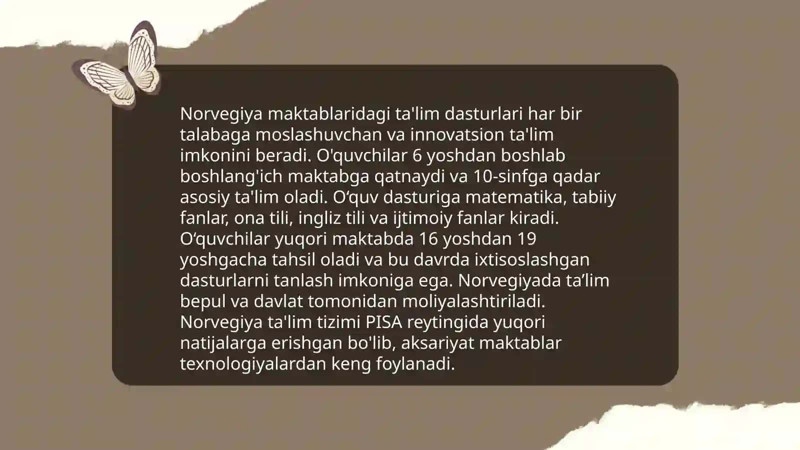 Norvegiya davlatining talim tizimi 4