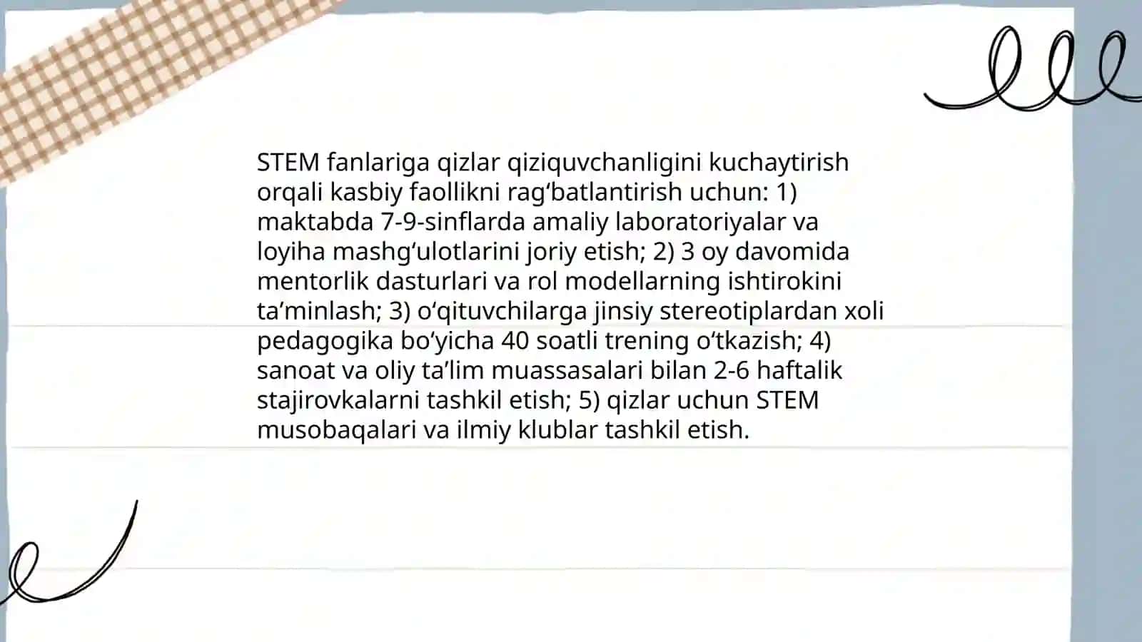 Umumtaʼlim maktablari oʻquvchi qizlarning kasbiy faolligini oshirish 4