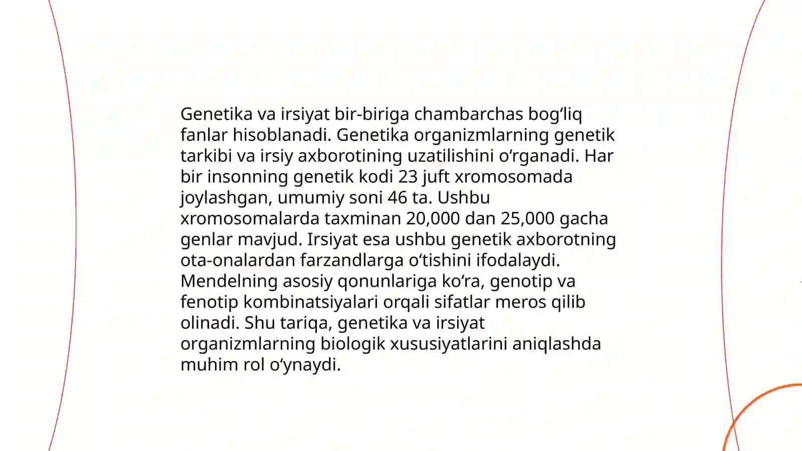 Irsiyat haqida tushuncha 4