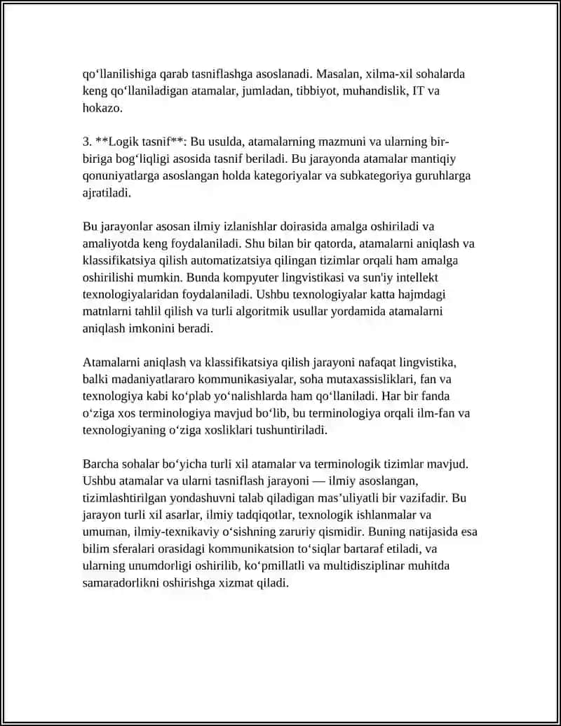 MAQOLADAGI ATAMALAR VA KALIT SOʻZLAR TAHLILI 4