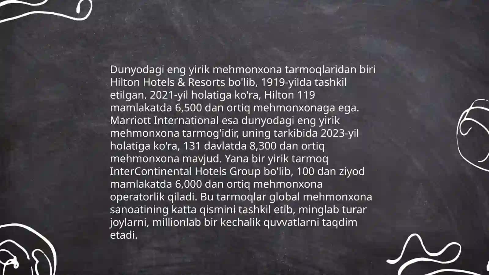 Mashhur mehmonxona brendlari 4