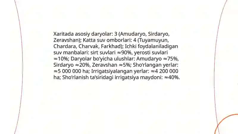 Sho'r suvlarni chuchuklashtirish g'oyasi 4