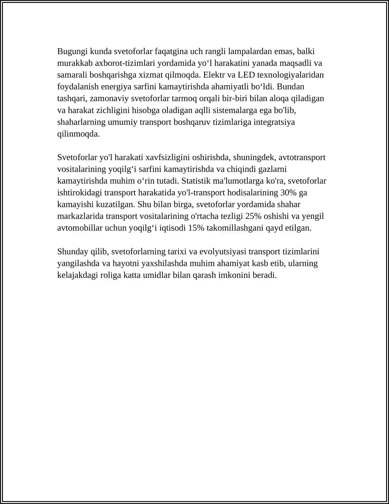 AQLLI SVETOFORLAR 4