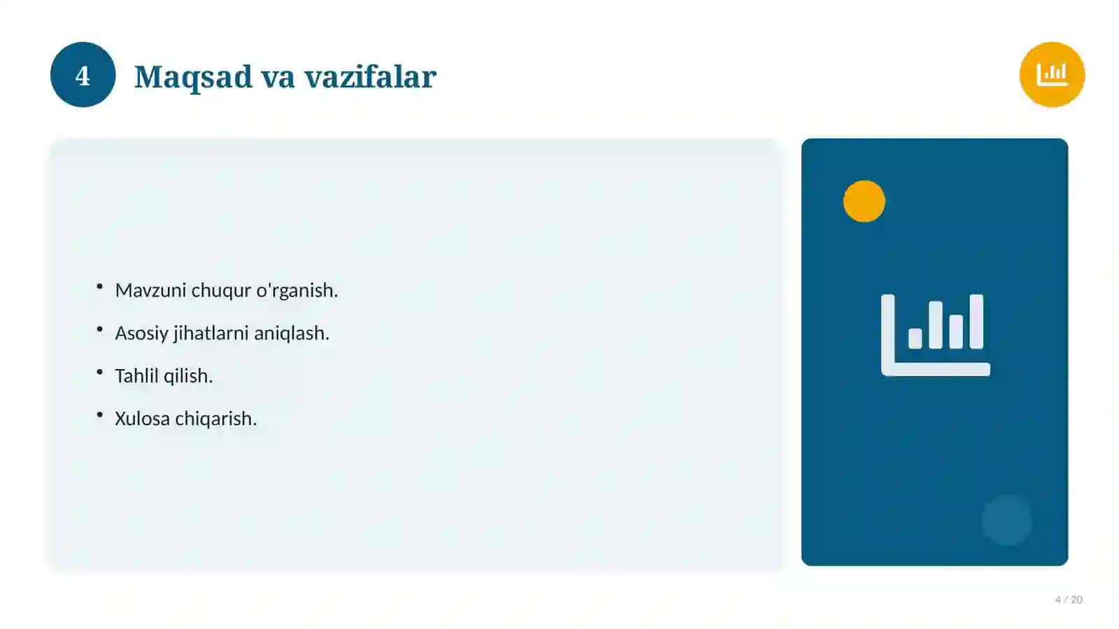 Informatika fanidan 5-sinf: amaliy mashg'ulot ishlanmasi 4