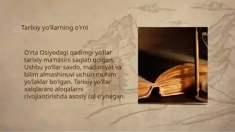 O'rta osiyodagi qadimgi yo'lar 4