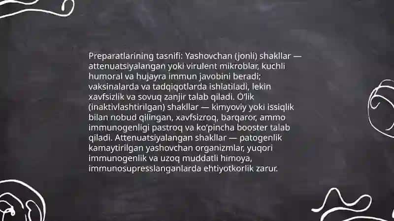 Bakteriyali kasallik qoʻzgʻatuvchi preparatlar 4
