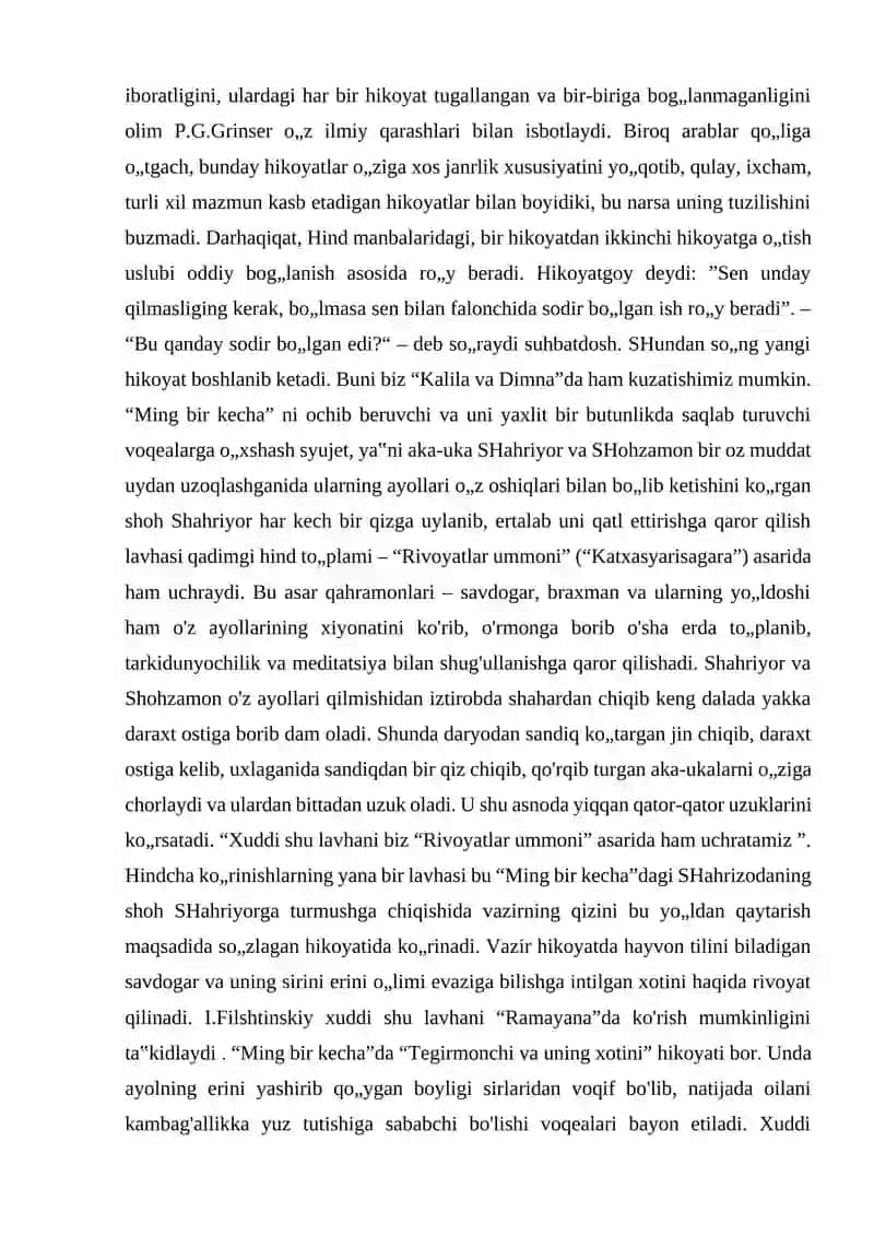 „MING BIR KECHA“ (arab. „Alif layla va layla“) 4