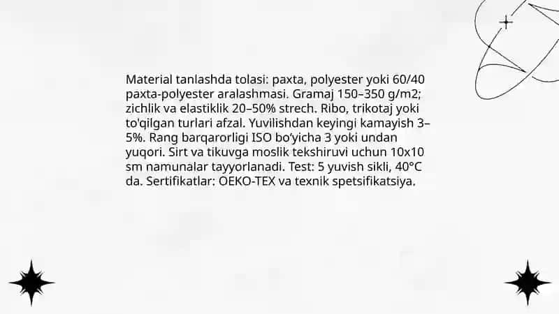 Qol choklariga namunalar tayyorlash 4
