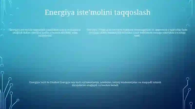 Energiya OʻZgartirish Energiya Sarfi Va Xisoboti 4