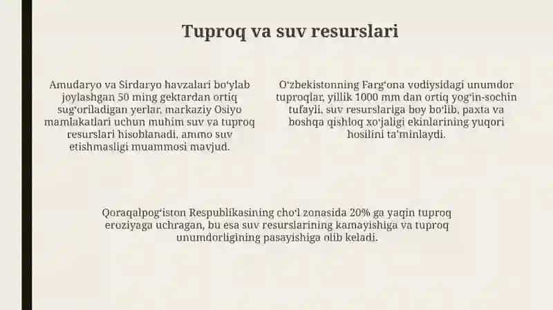 Tuproqning ahamiyati 4
