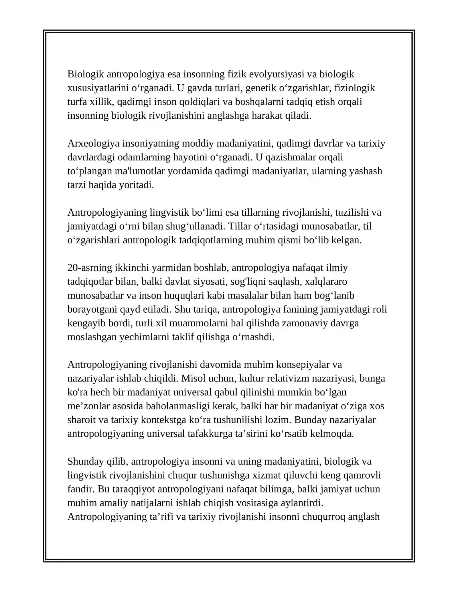 ANTROPOLOGIYA 4