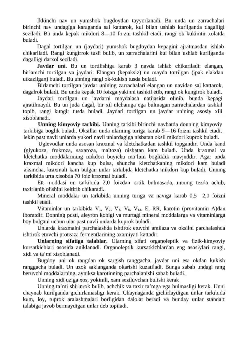 Donlar va ularning sifati 4