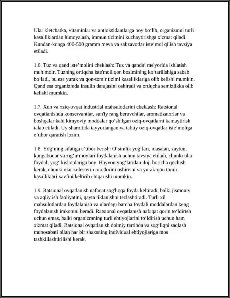 RATSIONAL OVQATLANISH 4
