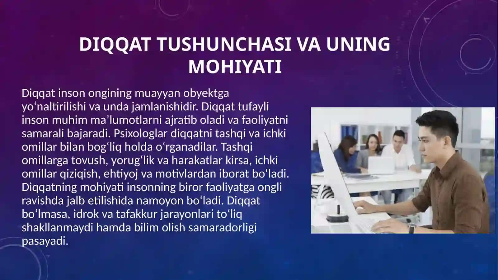 Diqqatning psixik o'rni haqidagi bahslar va uning tabiati 4