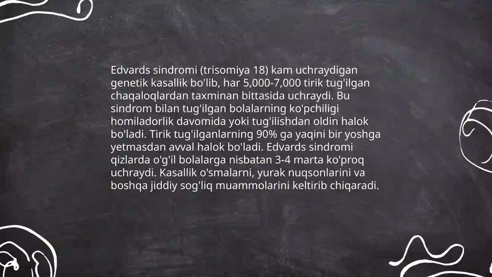 Edvards sindromi 4