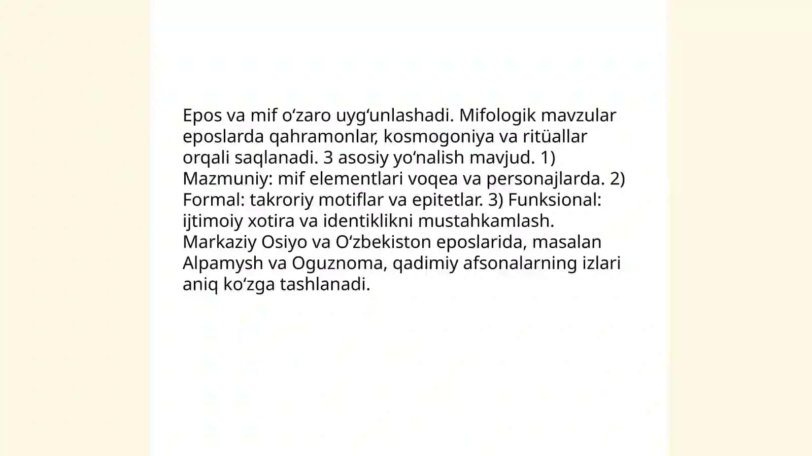 Mifologiya va badiiy adabiyot 4