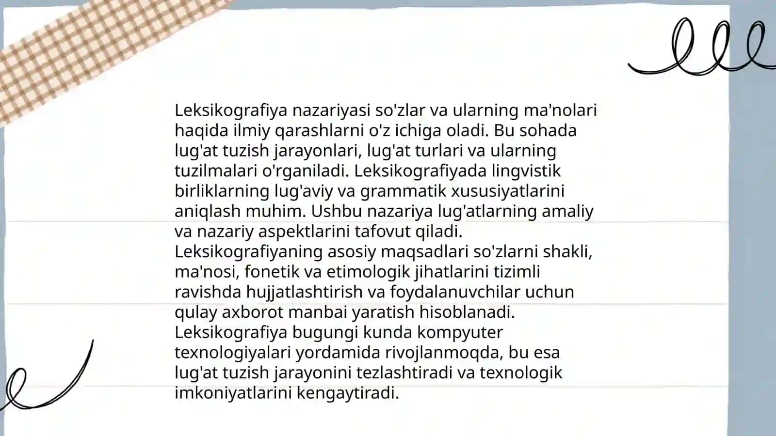 Leksikografiya haqida ma'lumot 4